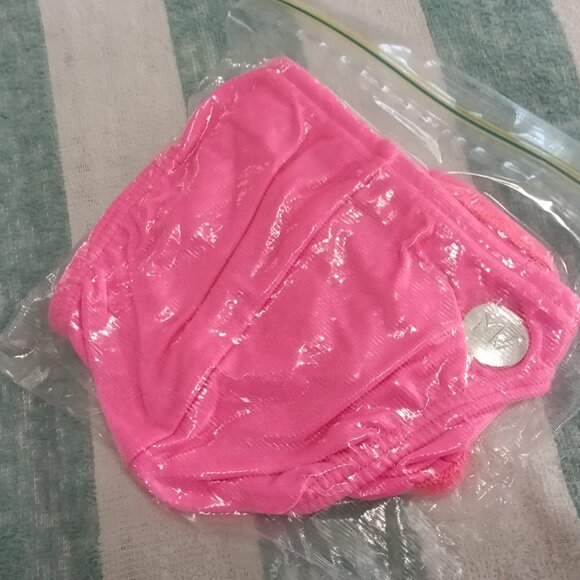 (*) DESIGNER MODUS VIVENDI PINK BIKINI SWIM BRIEF, SIZE "S" (30"-32") Pre-Owned - Picture 7 of 7